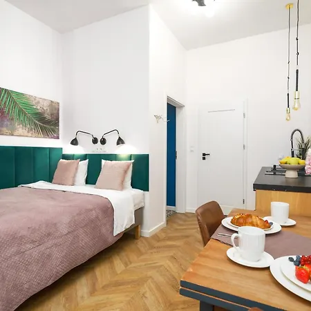 Appartement Golden In - Cozy And Stylish - Zabkowska B